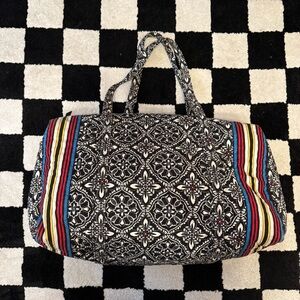 Vera Bradley duffle - retired Barcelona print